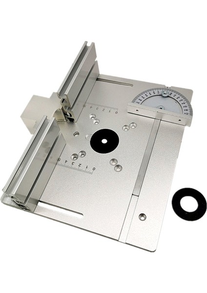 Yönlendirici Masa Ekleme Tahtası Elektrikli Ahşap Frezeleme Flip Tahtası Gümüş (Yurt Dışından)