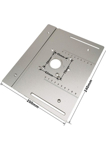 Yönlendirici Masa Ekleme Tahtası Elektrikli Ahşap Frezeleme Flip Tahtası Gümüş (Yurt Dışından) indirimleri