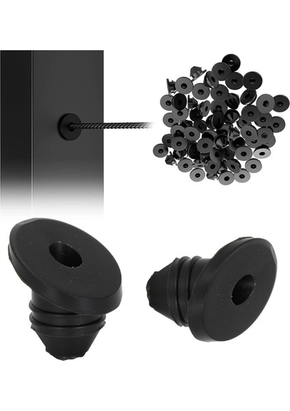 30 Derece Kablo Korkuluk Takımı, 1/8in Kablo Korkuluk Direği Koruyucu (Yurt Dışından)