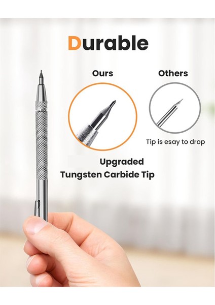 4 Paket Tungsten Karbür Çizici Mıknatıslı, Metal Çizici (Yurt Dışından) modelleri