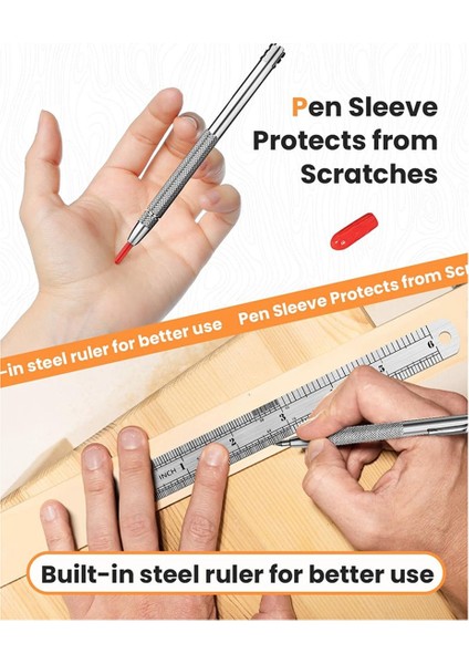 4 Paket Tungsten Karbür Çizici Mıknatıslı, Metal Çizici (Yurt Dışından) fırsatları