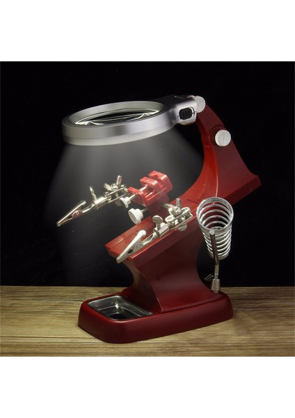 Temel Araç - 3x/4.5x LED Lehimleme Demiri Büyüteç (Yurt Dışından) fiyatları