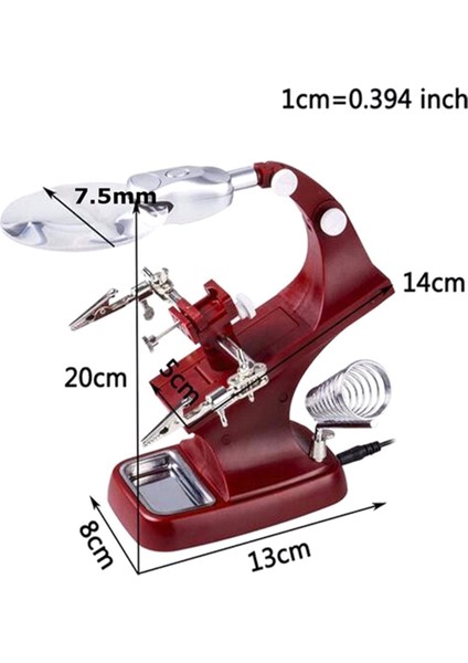 Temel Araç - 3x/4.5x LED Lehimleme Demiri Büyüteç (Yurt Dışından) modelleri