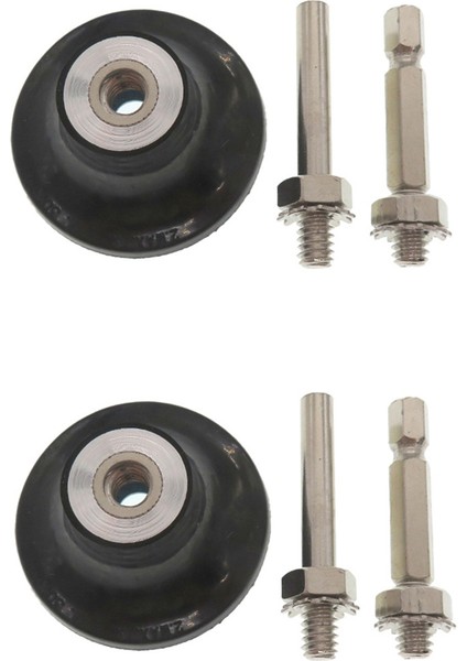 Siyah Tork Kilidi Kauçuk Spiral Tepsi Zımpara Diski Metal Kum Diski (Yurt Dışından)