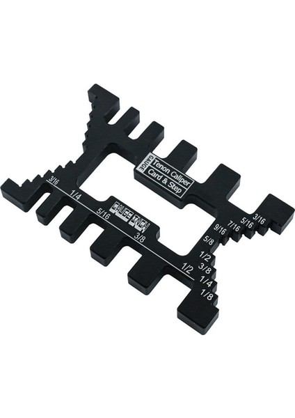 Alüminyum Kuyruklu Kırlangıç Jig Hassas Tenon Boşluk Ölçer Ağaç Işleme Siyah (Yurt Dışından) fırsatları