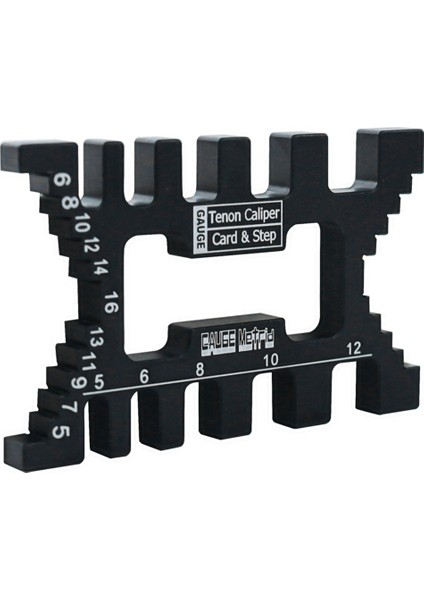 Alüminyum Kuyruklu Kırlangıç Jig Hassas Tenon Boşluk Ölçer Ağaç Işleme Siyah (Yurt Dışından) indirimleri