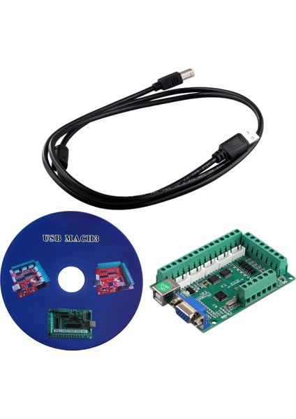 V3.25 USB Sürücü Kontrol Cihazı 5 Eksenli Cnc Kartı Z Takım Ayarlayıcı (Yurt Dışından)