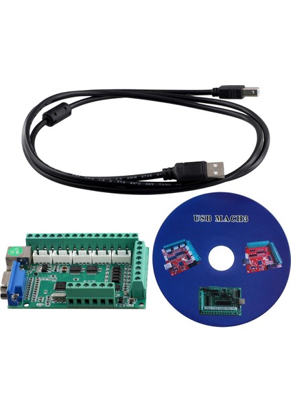 V3.25 USB Sürücü Kontrol Cihazı 5 Eksenli Cnc Kartı Z Takım Ayarlayıcı (Yurt Dışından)