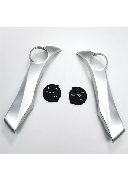 Araba Ses Kontrol Anahtarı Gümüş Siyah Çerçeve Kaplaması (Yurt Dışından) fırsatları