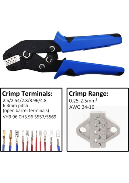 SN-58B Terminal Tel Pensesi Için AWG24-13 Cırcır Sıkma Pensesi Aracı (Yurt Dışından) fırsatları