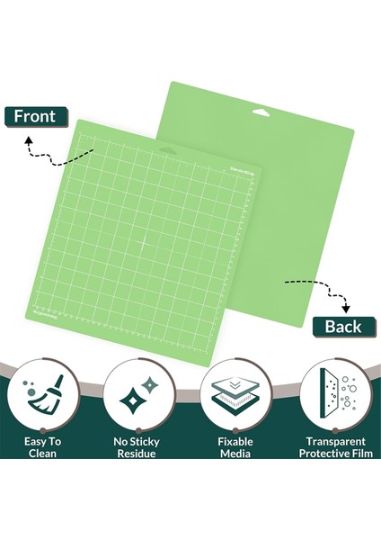 Explore Air 2/air/one/maker Için 4'lü Paket 12X12 Inç Kesim Matları (Yurt Dışından) fırsatları