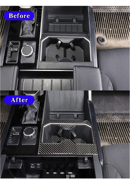 2022 2023 Araba Merkezi Kontrol Bardak Tutucu Dekoratif (Yurt Dışından)