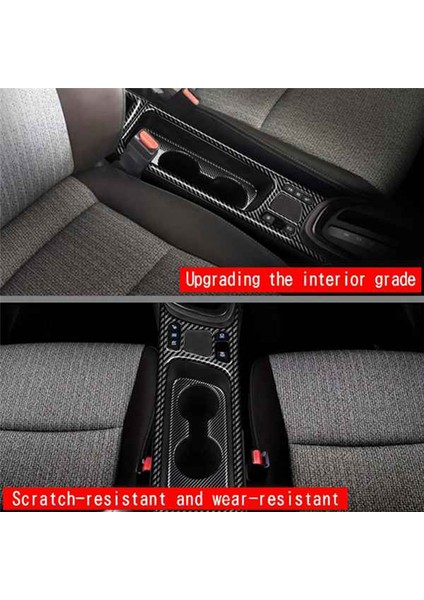 Karbon Su Bardak Tutucu Deko Kapak Döşemesi 21-22 Rhd Için (Yurt Dışından) modelleri