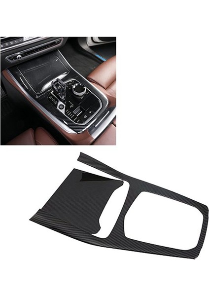 Araba Karbon Fiber Merkezi Vites Paneli Kontrol Paneli Çıkartması (Yurt Dışından) modelleri