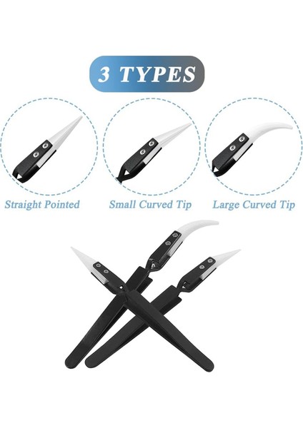 3 Adet Hassas Seramik Ters Cımbız (Yurt Dışından) modelleri