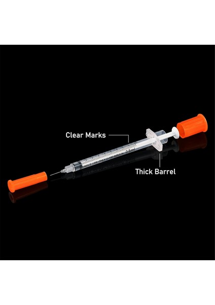 0.5ml/cc 29GA 13MM Endüstriyel Üretim Dağıtım Araçları (Yurt Dışından)