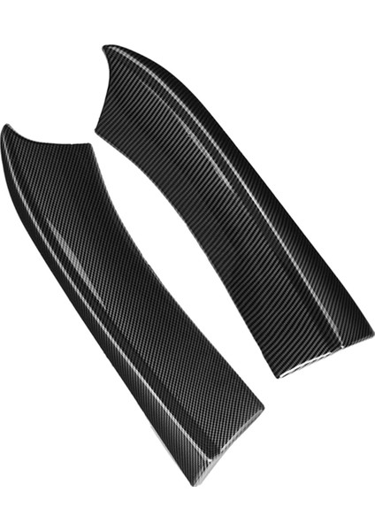 Şarj Cihazı Arka Spatlar Tampon Dudak Ayırıcı Karbon Fiber (Yurt Dışından)