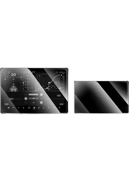 Model Xs 2022-2024 Navigasyon Temperli Film 2pcs-C (Yurt Dışından)