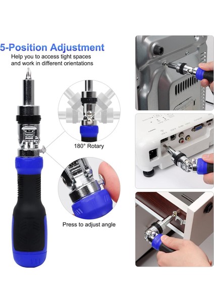 Ratchet Tornavida 13'ü 1 Arada Çoklu Tornavida Aracı (Yurt Dışından) indirimleri