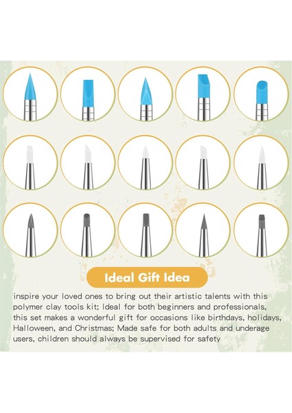 20 Adet Silikon Kil Heykeltıraşlık Aleti Kil Şekillendirme Modelleme Aletleri (Yurt Dışından) fiyatları