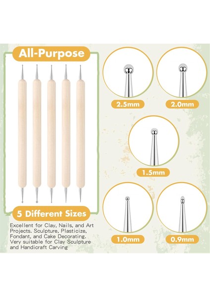 20 Adet Silikon Kil Heykeltıraşlık Aleti Kil Şekillendirme Modelleme Aletleri (Yurt Dışından) modelleri