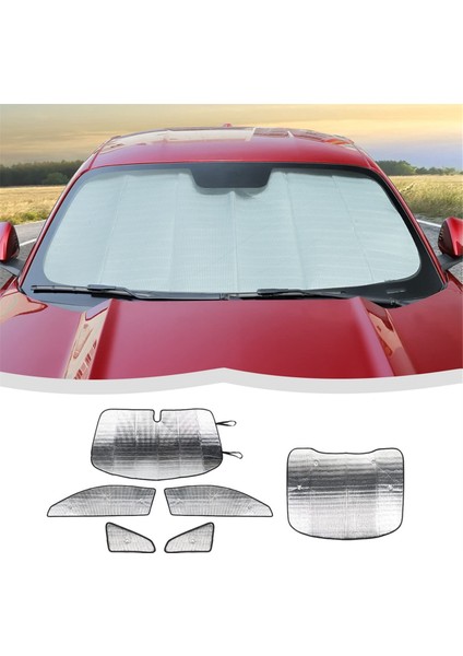 2015-2023 Araba Ön Cam Güneşliği Güneşlik 6 Adet (Yurt Dışından)