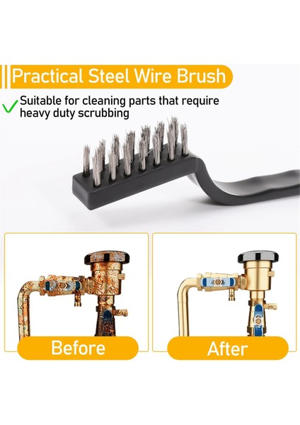 30 Adet Mini Tel Fırça, Temizlik Için Paslanmaz Çelik Fırça (Yurt Dışından) fırsatları