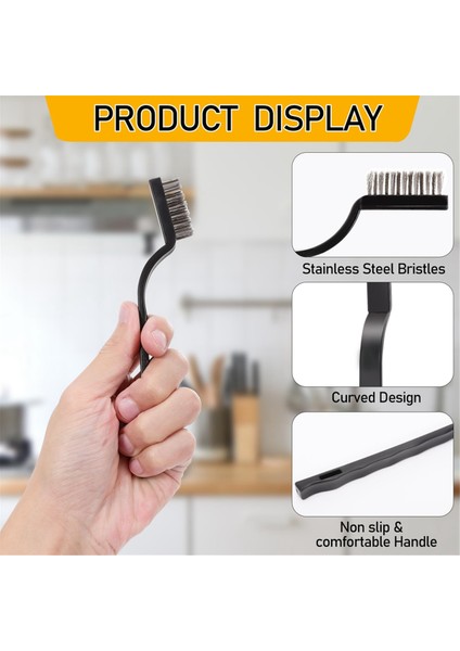 30 Adet Mini Tel Fırça, Temizlik Için Paslanmaz Çelik Fırça (Yurt Dışından) indirimleri