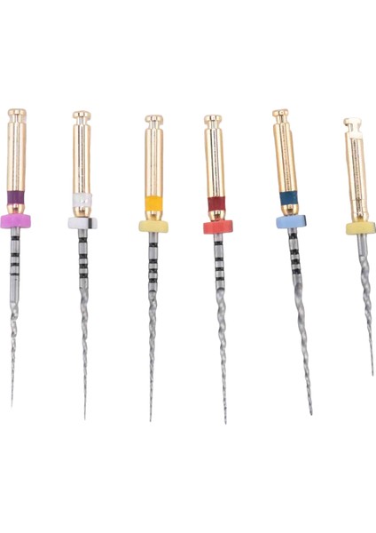 Altın Döner Dosyalar, 6 Adet Hafıza Dosyaları, Çeşitli 25MM (Yurt Dışından) modelleri