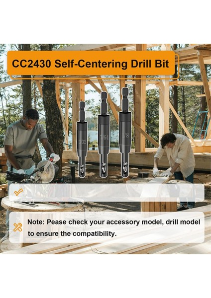 1/4 Inç Altıgen Şaftlı Matkap Için Kendiliğinden Merkezleme Matkap Ucu Seti (Yurt Dışından) indirimleri