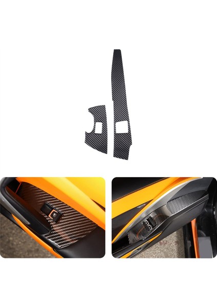 C7 14-19 Araba Cam Kaldırma Anahtarı Paneli Kapak Trim Stickerı (Yurt Dışından) modelleri