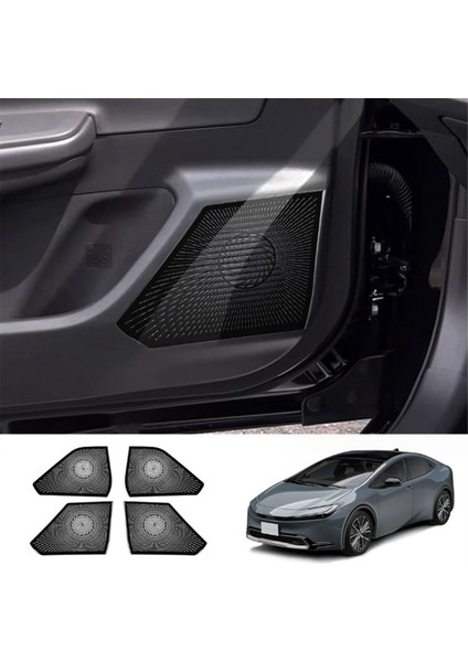 Araba Kapı Korna Kılıfları Paslanmaz Çelik Korna Çerçevesi Siyah (Yurt Dışından) fırsatları