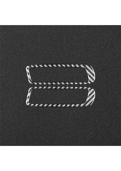 Karbon Fiber Araba A Sütunu Hava Çıkış Havalandırma Kapağı Trimleri Sticker (Yurt Dışından) indirimleri