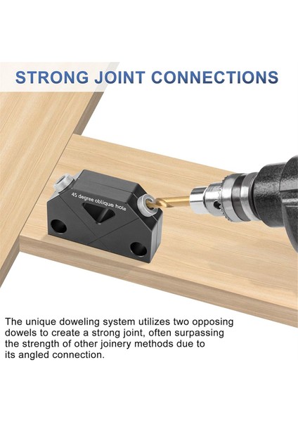 Açısal Dübel Eklemleri Için Dübel Aparatı, Matkap Ucuyla Dübel Aparatı Seti (Yurt Dışından) fiyatları