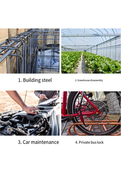 18 Inç Orta Cıvata Kesiciler Yumuşak Tutacaklı Kauçuk Ergonomik Saplar (Yurt Dışından) indirimleri