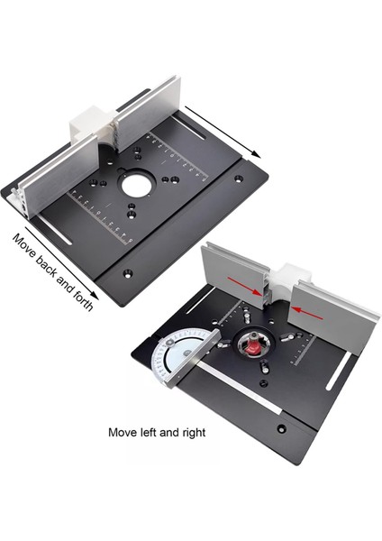 1 Takım Frezeleme Masası Ekleme Plakası, Tutucu ile Yönlendirici Için Frezeleme Masası (Yurt Dışından) fiyatları