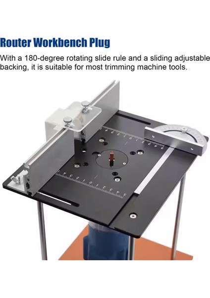 1 Takım Frezeleme Masası Ekleme Plakası, Tutucu ile Yönlendirici Için Frezeleme Masası (Yurt Dışından) modelleri