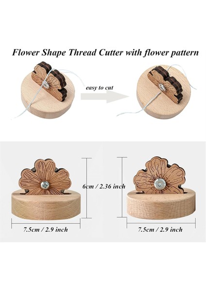 2 Adet Iplik Kesici Bıçak Aletleri Dikiş Için Ahşap Masif Dikiş Kesici (Yurt Dışından) fırsatları