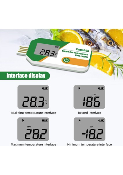 Dijital Ekranlı USB Sıcaklık Veri Kaydedici (Yurt Dışından) fırsatları