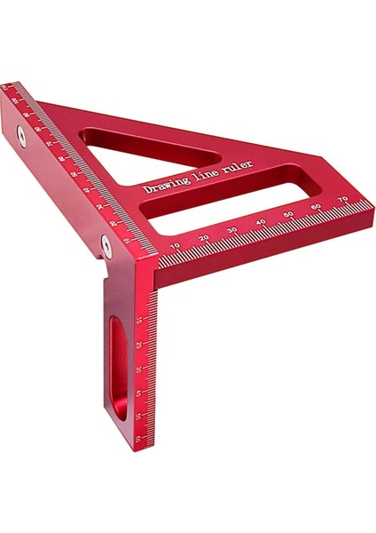 2 Adet Çok Açılı Gönye Üçgen Cetvel ve T-Kare Delik Çizme Cetveli-A (Yurt Dışından) fırsatları
