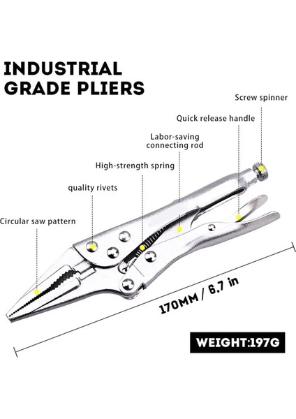 Çok Amaçlı Pense, Kayma Önleyici Bakım, Manuel Alet (Yurt Dışından) fırsatları