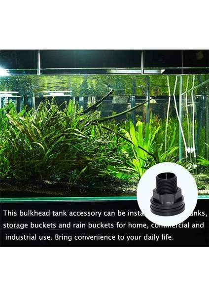 Pvc Bölme Bağlantı Parçası Çift Dişli Bölme Su Tankı Bağlantı Parçası (Yurt Dışından) indirimleri