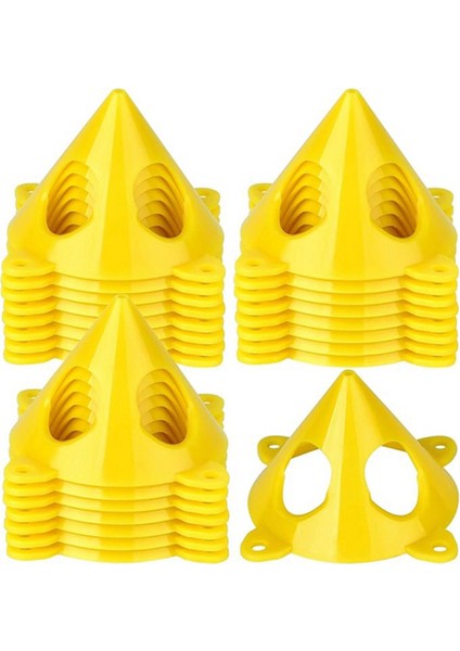 24 Adet Ressam Piramit Standı Mini Boya Üçayaklı Rüzgar Geçirmez Rulo (Yurt Dışından)