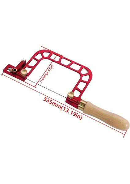 Çelik Çerçeveli Başa Çıkma Testeresi Hassas Gravür Testeresi El Tel Testeresi B (Yurt Dışından) fırsatları