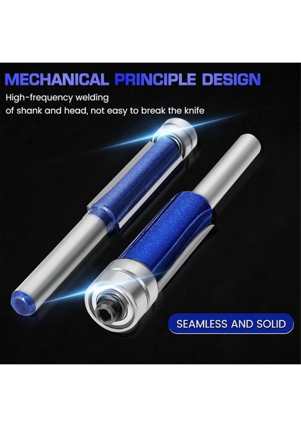 4pc Düz Freze Ucu 1/4 Inç, Ahşap Işleme Için Düz Kesim Freze Ucu (Yurt Dışından) indirimleri