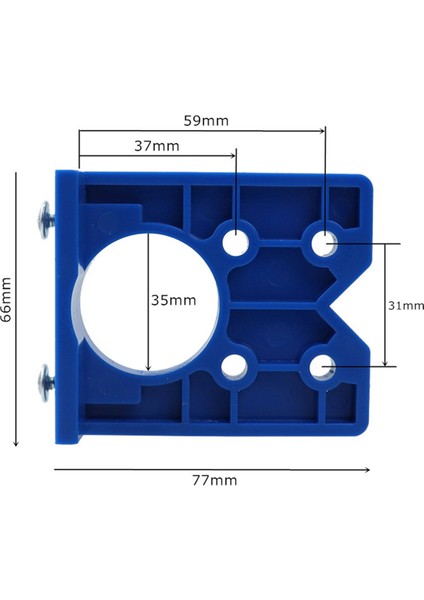 35MM Menteşeli Dolap Kapı Deliği Bulucu Ahşap Işleme Kapı Deliği Açacağı (Yurt Dışından)