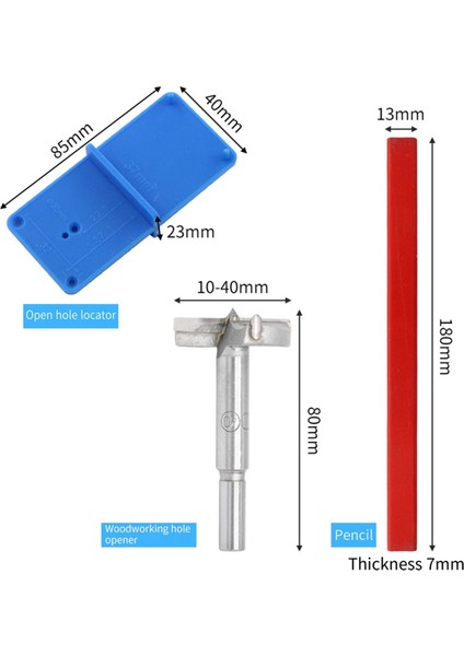 Ahşap Işleme Delik Açıcı Seti 22 Parça Kalem Bulucu Kombinasyonu (Yurt Dışından) fiyatları
