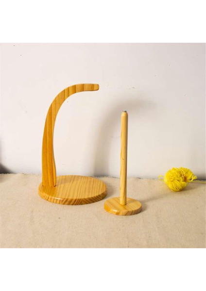 Ahşap Dönen Iplik Hızlı Tutucu El Yapımı Örgü Yün Sarma Aleti (Yurt Dışından) indirimleri