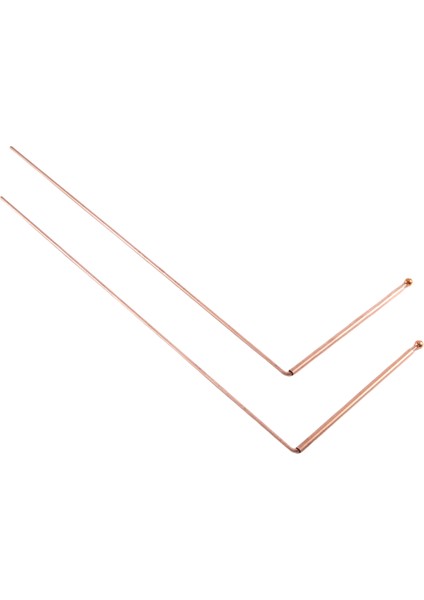 Saf Bakır 2 Adet Kehanet Çubukları - Su, Hazine Kehaneti Için (B) (Yurt Dışından) modelleri