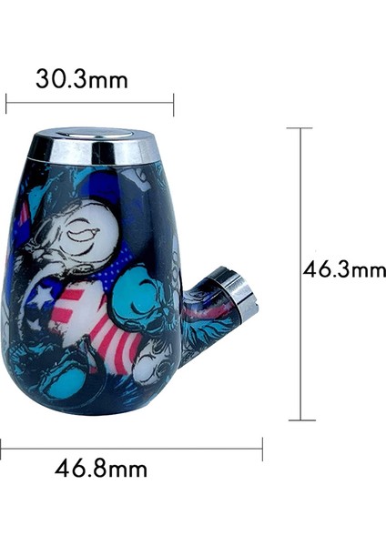 Taşınabilir Lehimleme Demiri, USB ile Çalışan Kaynak Aleti (Kafatası Deseni) (Yurt Dışından)